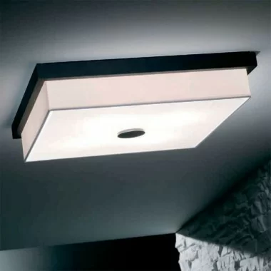 Bromi Raphael Round White Flush Mount