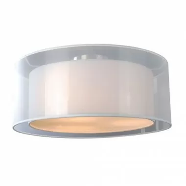 Bromi Phoenix 2 Lights White Flush Mount