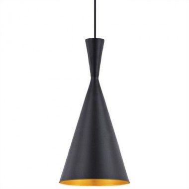 Bromi Berkley Black Single Light Pendant