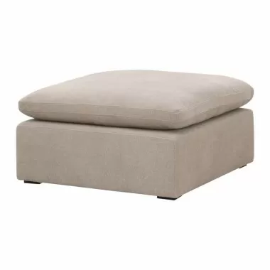 Essentials for Living Sky Modular Ottoman - Front Side Angle