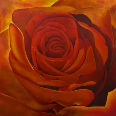 The Rose Wall Art