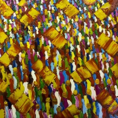 City Street Wall Art