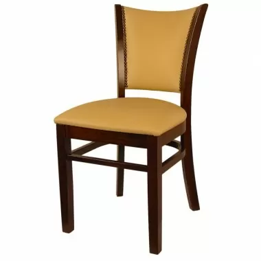 H&D Seating Back Wood Upholstered Dining Chair - Set of 2