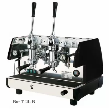 La Pavoni Trad. BAR-T 2 Group, Lever, 4370 W/ 230 V Black