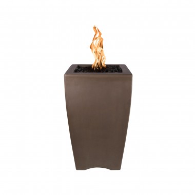 The Outdoor Plus Baston Concrete Fire Pillar