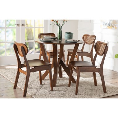 Crystal 5-Piece Dining Set - lifestyle