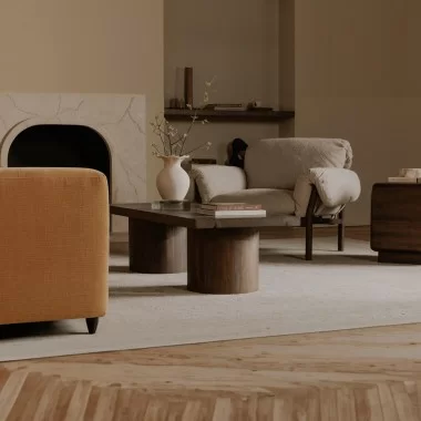 Moe’s Home Collection Hadley Coffee Table in Warm Brown - Liefstyle