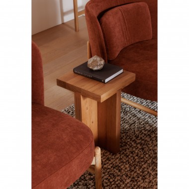 Moe's Home Collection Folke Side Table in Natural - Lifestyle