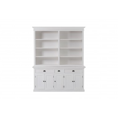 Nova Solo Hutch Cabinet With 5 Doors 3 Drawers - Front