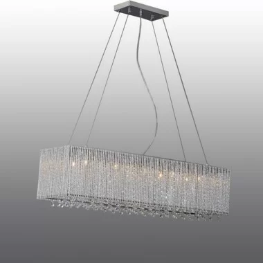 Bromi Crystalline Modern 10 Lights Crystals Chandelier