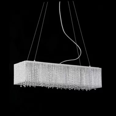 Bromi Crystalline Modern 6 Lights Crystals Chandelier