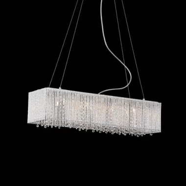 Bromi Crystalline Modern 8 Lights Crystals Chandelier