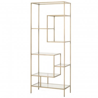 Essentials For Living Beakman Bookcase - Front Side Angle
