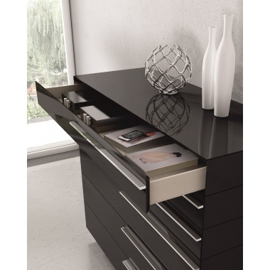 J&M Furniture Beja Chiffonier In Black 