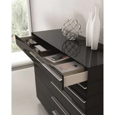 J&M Furniture Beja Chiffonier In Black 