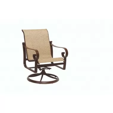 Woodard Belden Sling Swivel Rocker