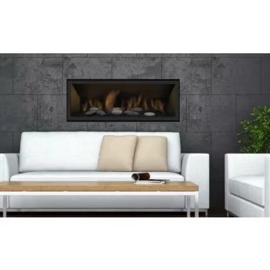 Sierra Flame Bennet 45" Liquid Propane Direct Vent Linear - Lifestyle