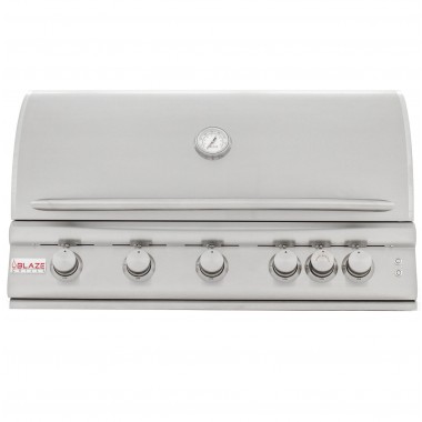 Blaze Grills 40-Inch 5-Burner LTE Gas Grill - Front and Closed