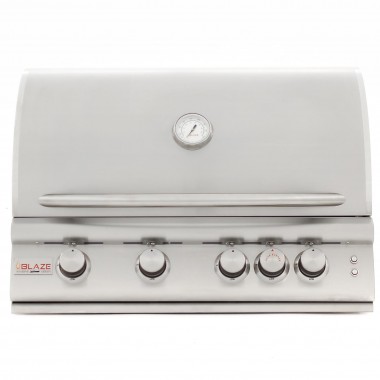 Blaze Grills Marine Grade 316L 4-Burner Premium LTE - Front Close-up