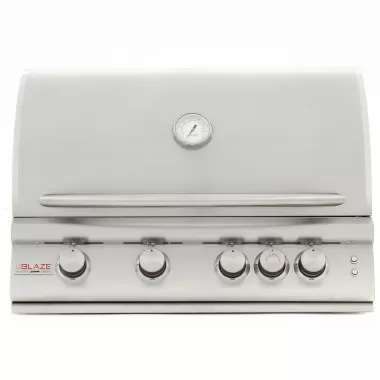 Blaze Grills Marine Grade 316L 4-Burner Premium LTE - Front Close-up