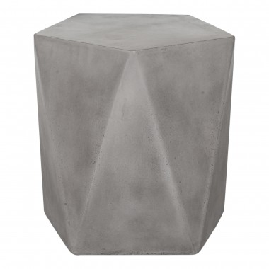 Moe's Home Collection Gem Outdoor Stool - Front Angle