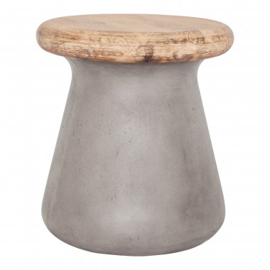 Moe's Home Collection Earthstar Outdoor Stool - Front Angle
