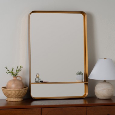 Brette Shelf Mirror - Lifestyle