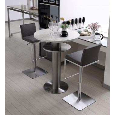Clay Barstool in Gray- Lifestyle 1