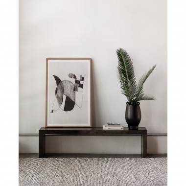 Moe's Home Collection Vintage Bench - Large Grey - Lifestyle