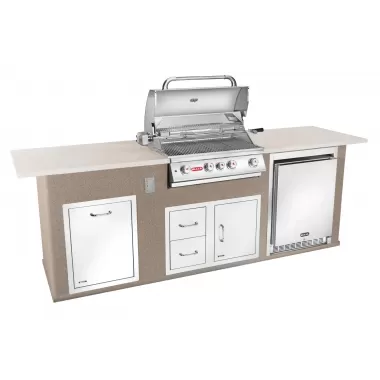 Bull BBQ Center Q - Angled View