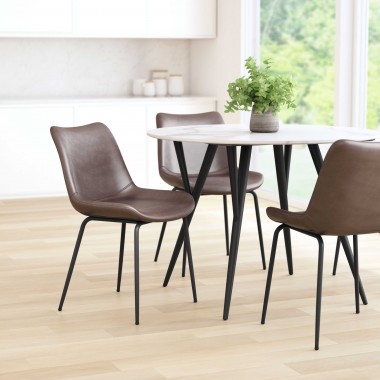 Byron Dining Chair Brown - Lifestyle 1