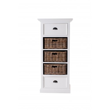 Nova Solo Halifax Grand Storage Unit With Basket Set - Front Angle