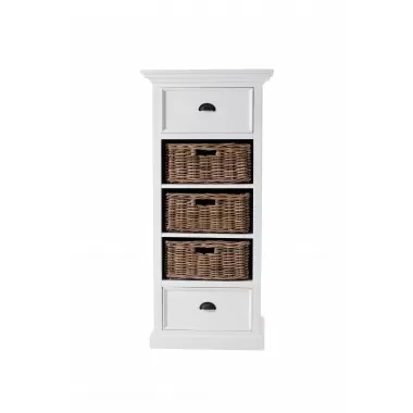 Nova Solo Halifax Grand Storage Unit With Basket Set - Front Angle