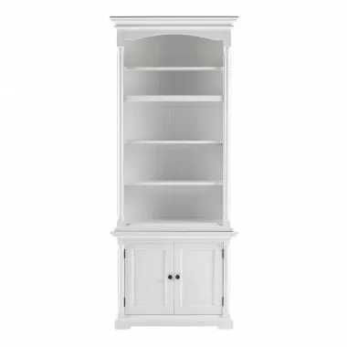 Nova Solo Provence Hutch Cabinet, Single-Bay - Front Angle