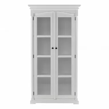 Nova Solo Provence Double Vitrine - Storage & Display Cabinet - Front Angle