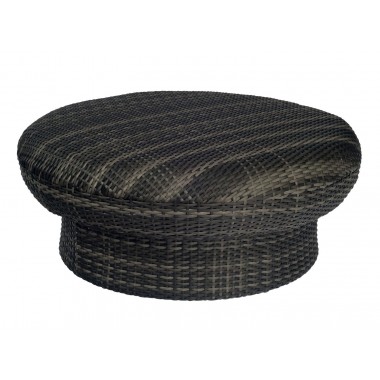 Woodard Genie Ottoman Coffee Table - Angled