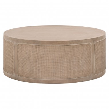 Essentials For Living Cane Coffee Table - Front Top Angle