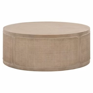 Essentials For Living Cane Coffee Table - Front Top Angle