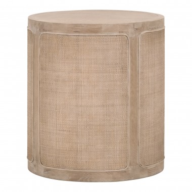 Essentials For Living Cane End Table - Front Side Angle