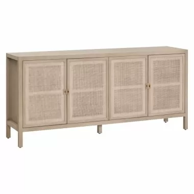 Essentials For Living Carina Media Sideboard - Front Side Angle