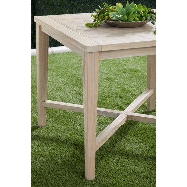 Essentials For Living Carmel Outdoor 42" Square Counter Table - Lifestyle