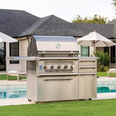 American Made Grills Freestanding Muscle - 36" Hybrid Grill
