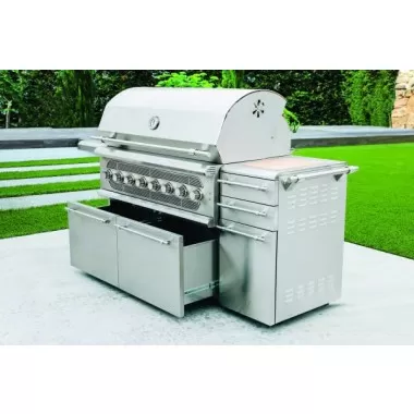 American Made Grills Freestanding Muscle - 54" Hybrid Grill