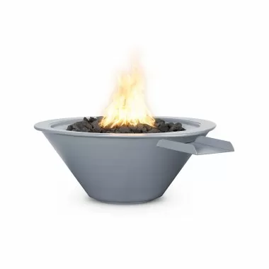 The Outdoor Plus Cazo Powder Coated Fire & Water Bowl