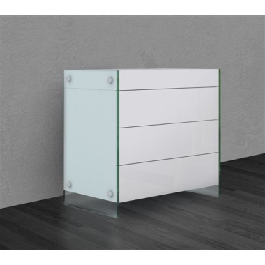 Casabianca Il Vetro Tall Dresser / Night Stand - Lifestyle