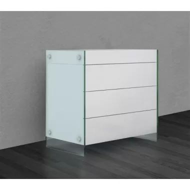 Casabianca Il Vetro Tall Dresser / Night Stand - Lifestyle