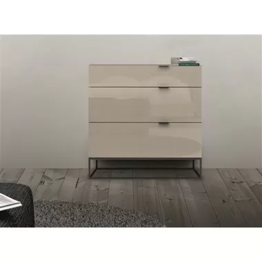 Casabianca Vizzione Tall Dresser/Nightstand - Front Lifestyle Shot