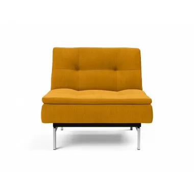  Innovation Living Dublexo Stainless Steel Chair - Elegance Burned Curry - Front