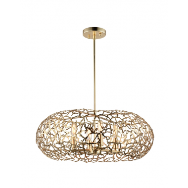 ZEEV Lighting Helios Collection Chandelier- Front Angle