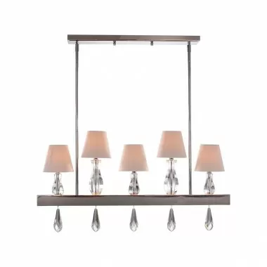 ZEEV Lighting Sophia 5LT Chandelier- Front Angle